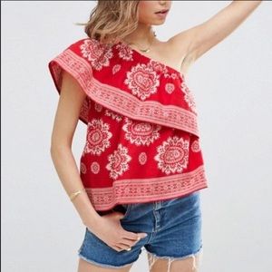 ASOS One-shoulder Top